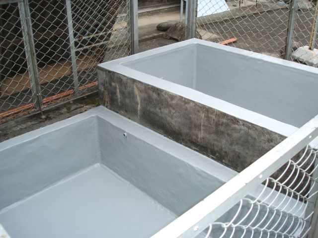 農業用コンクリート貯水槽の補修について | FRP素材屋さん日記|FRP