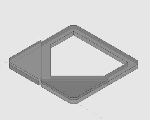 3mmDボード治具